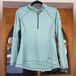Under Armour Teal Women’s Quarter Zip Size Medium Northville Hills Golf Club